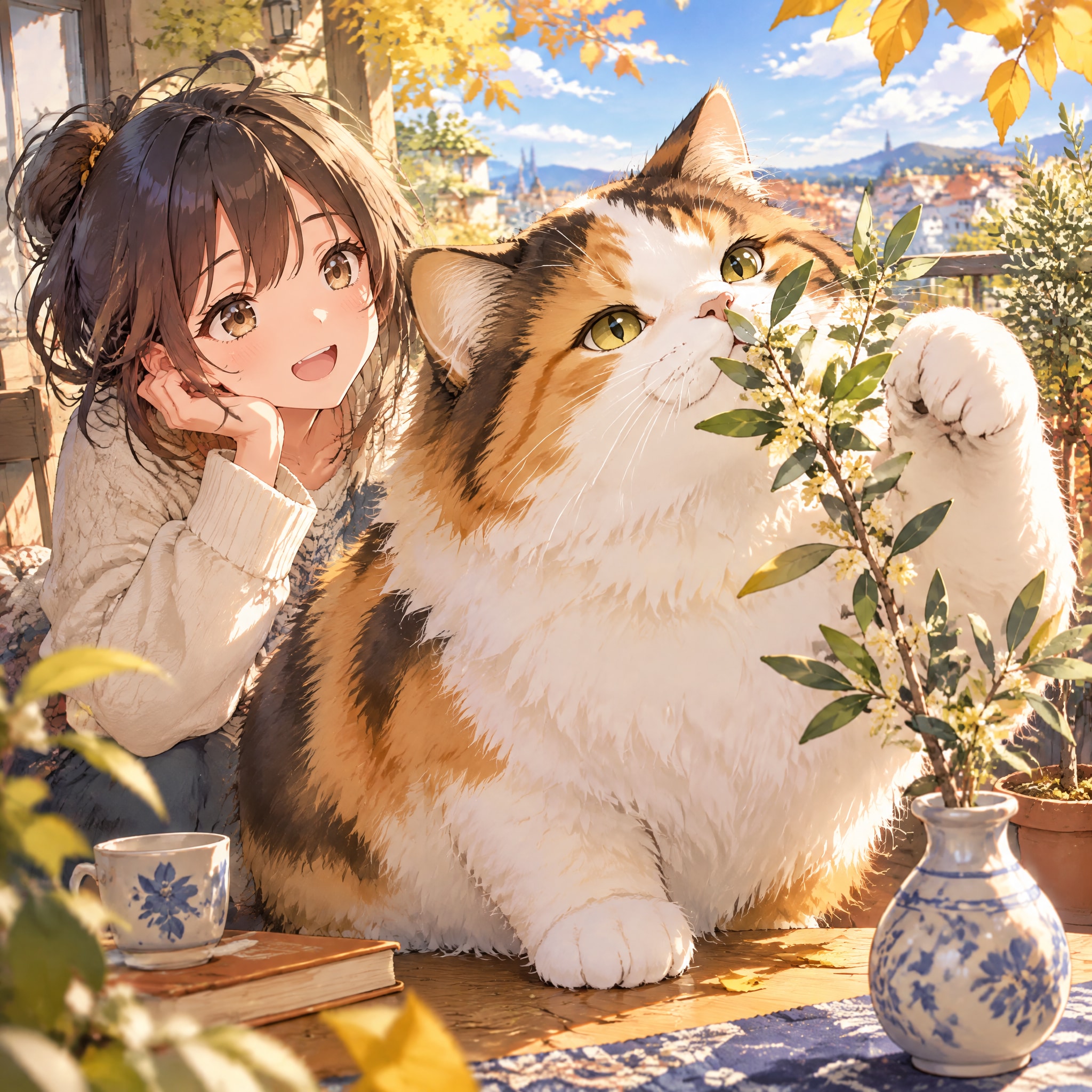 おはよう三毛殿（１５８）GPTimages2.5 | の人気AIイラスト・グラビア