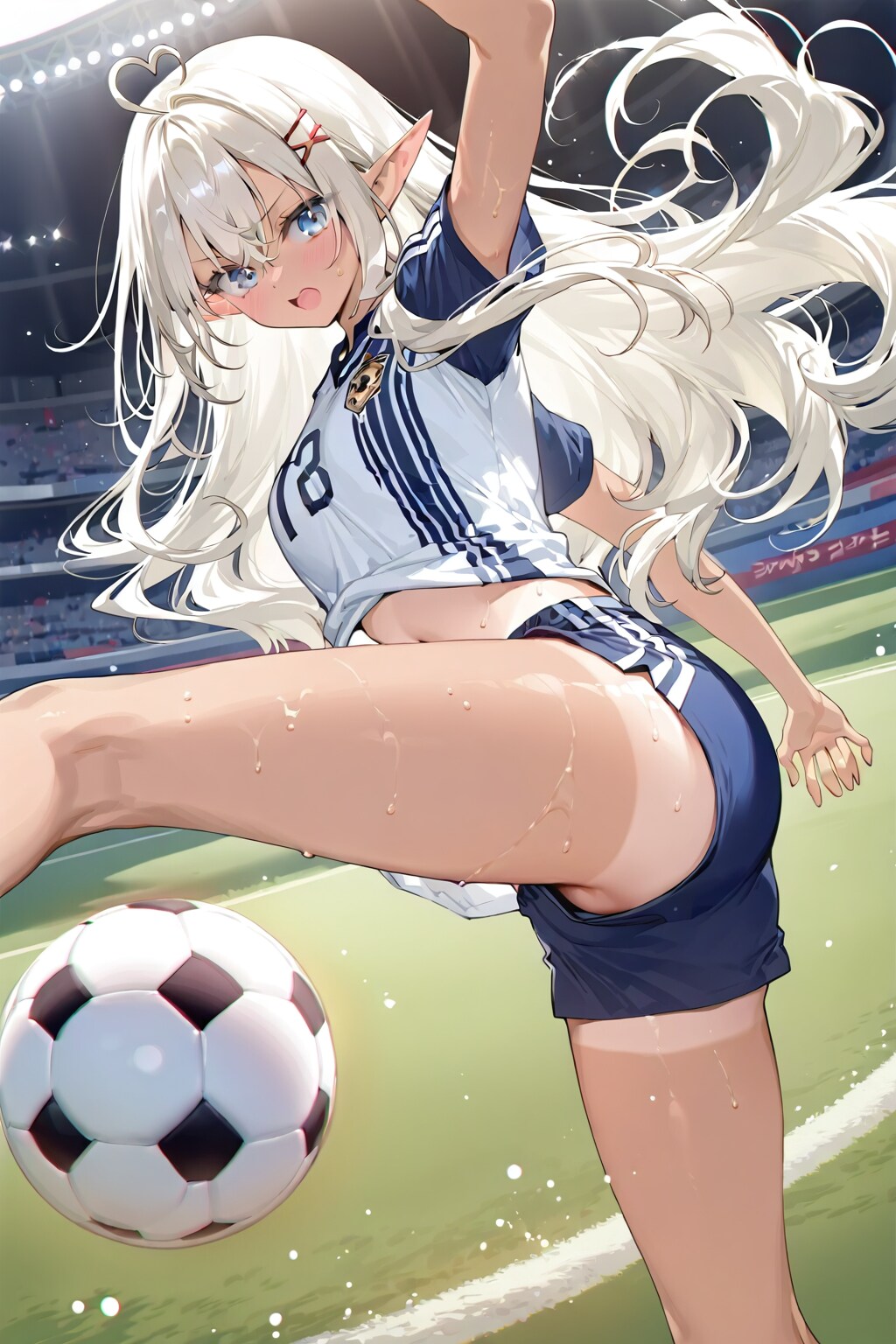 エルフなLILYちゃん。※別衣装＋サッカーver