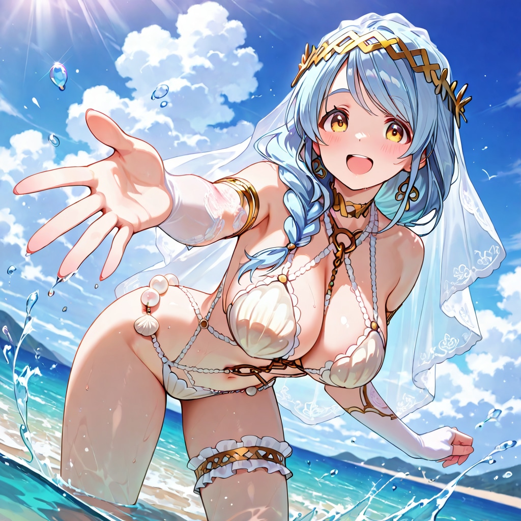 真珠貝×花嫁×ラティス