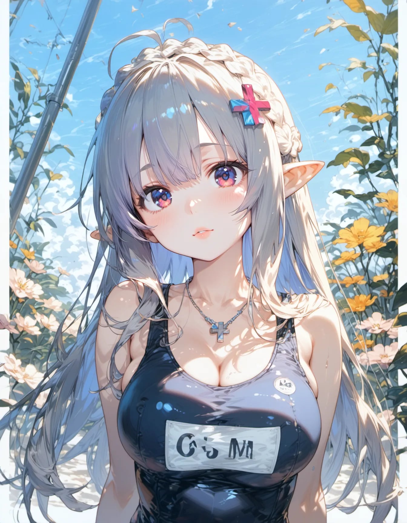 The Crossroads of Flowers and Light