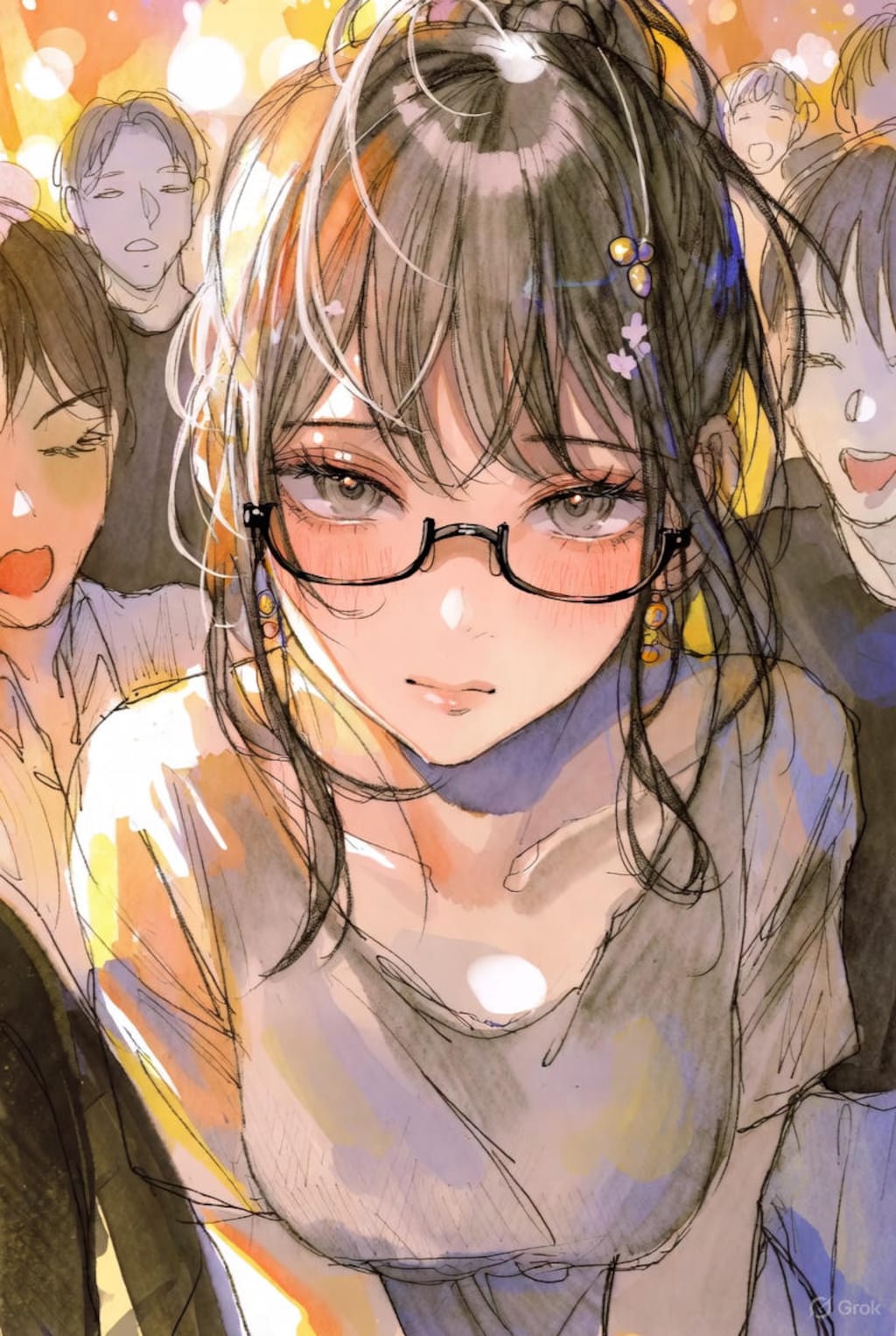 よ...良ければ一緒に一緒に見てまわらない？