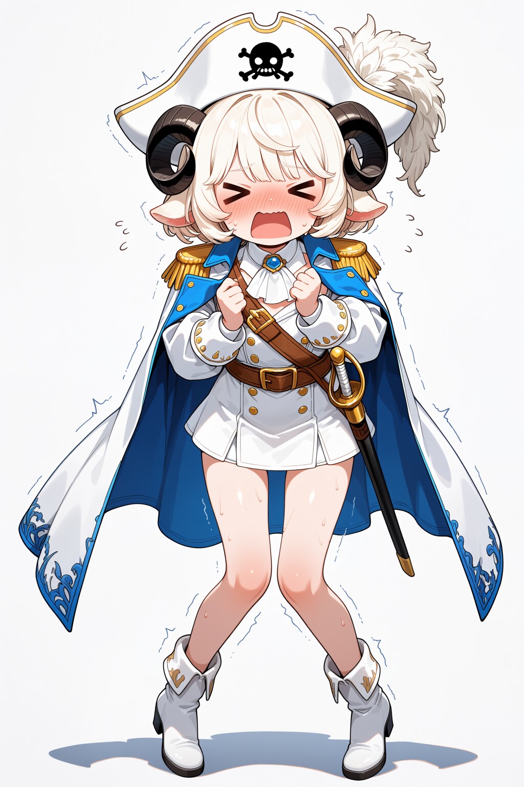 こっ、こっちに来ないでくださーい💦 | の人気AIイラスト・グラビア