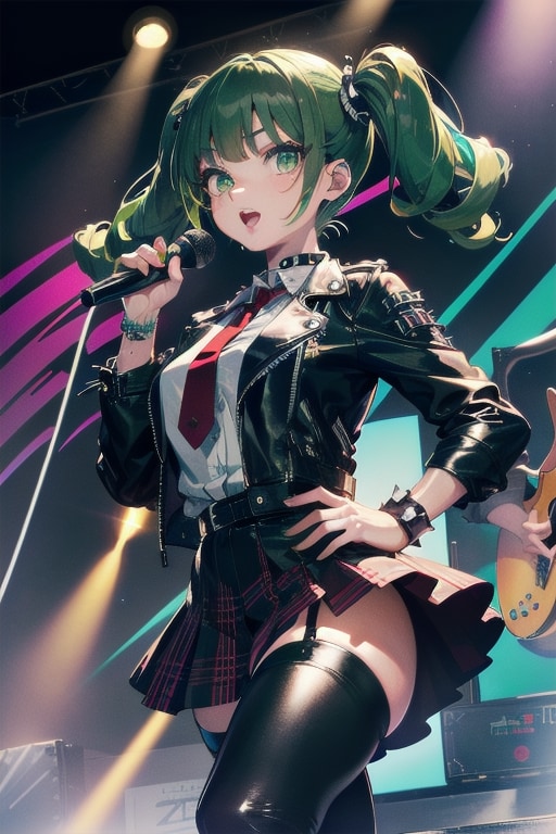 あおいのロック・ステージ | の人気AIイラスト・グラビア