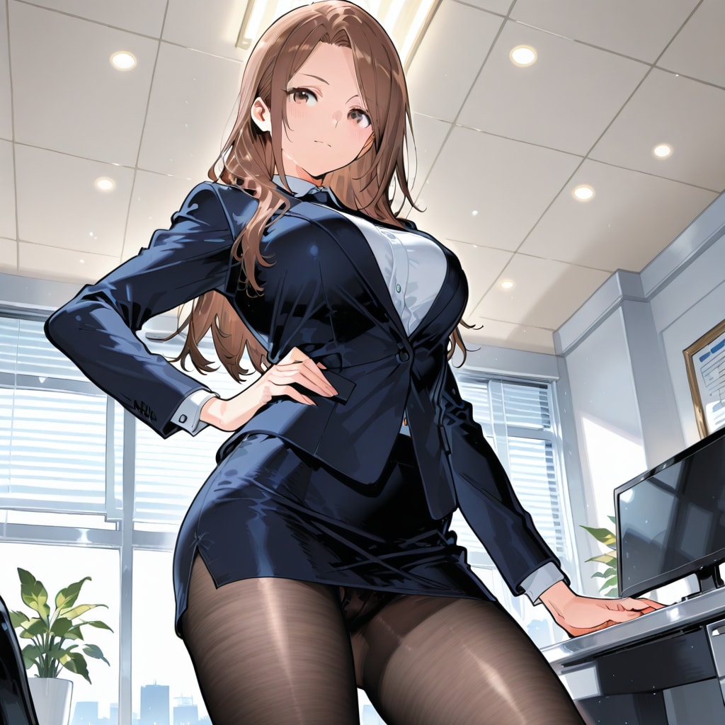 「私、ちょっとこれから社長の……ところに行ってくるから、あとヨロシク……ね……」