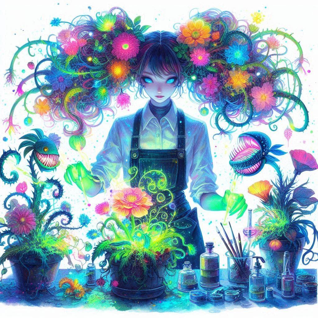 マッドプランナー(狂気の植物屋さん) | の人気AIイラスト・グラビア