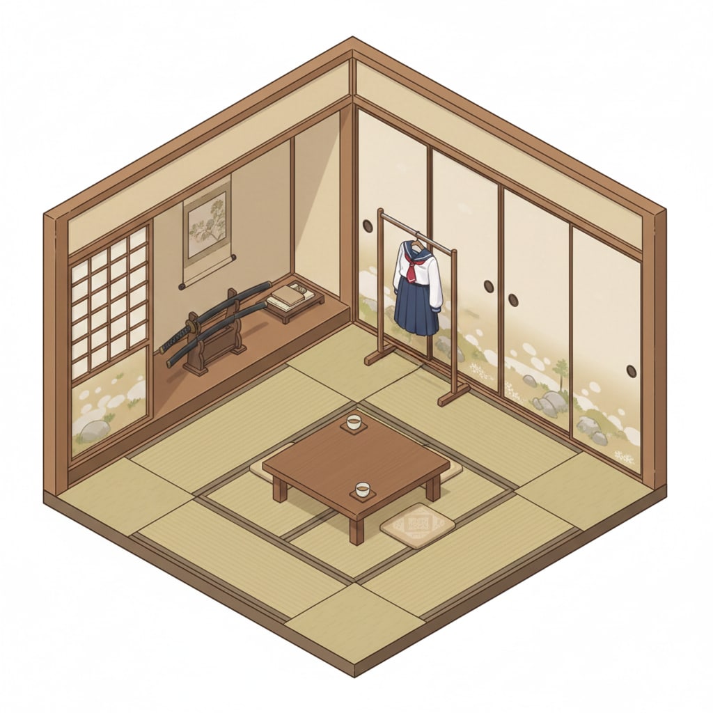 女鬼高生さんの部屋