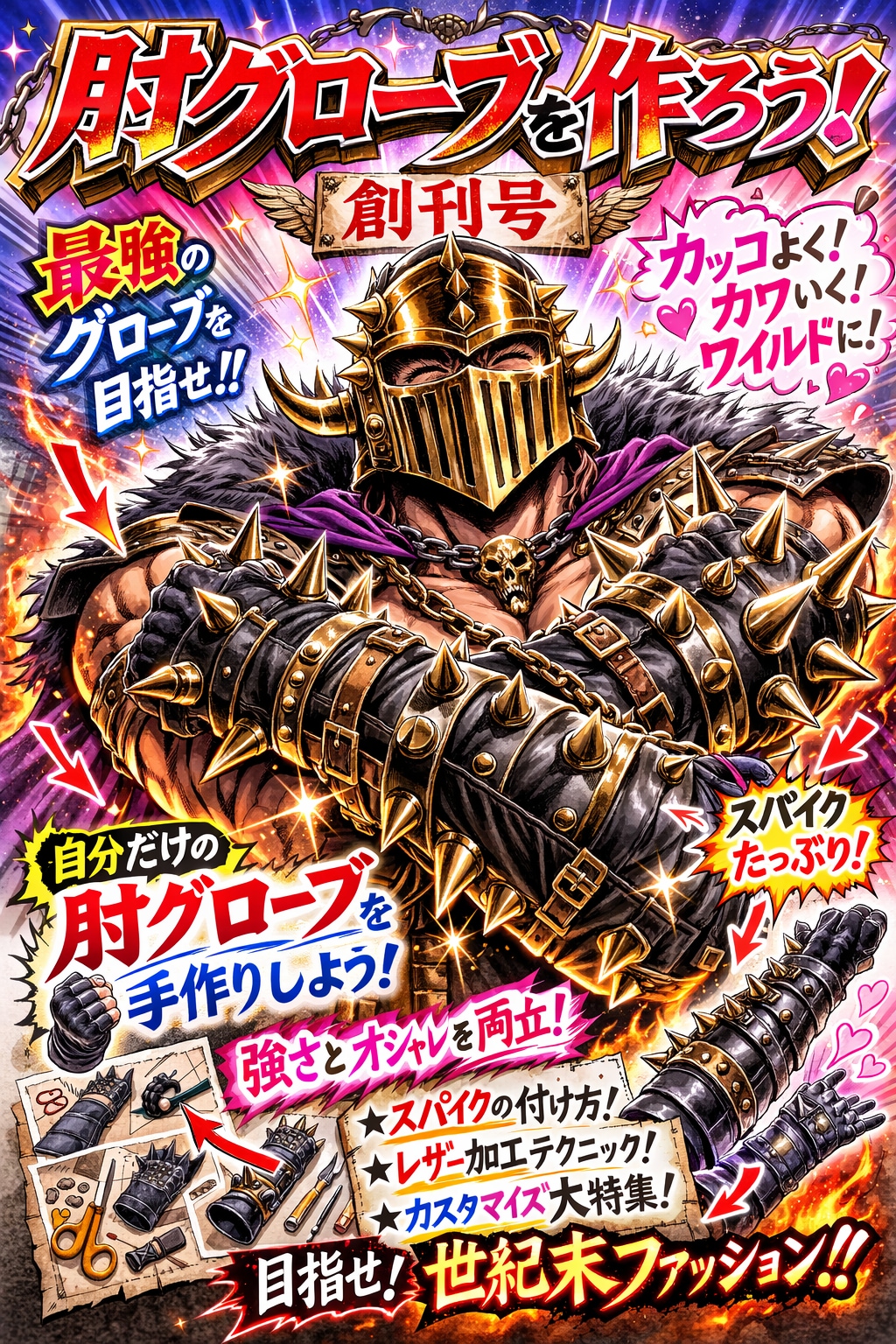 月刊「肘グローブを作ろう！」 | の人気AIイラスト・グラビア