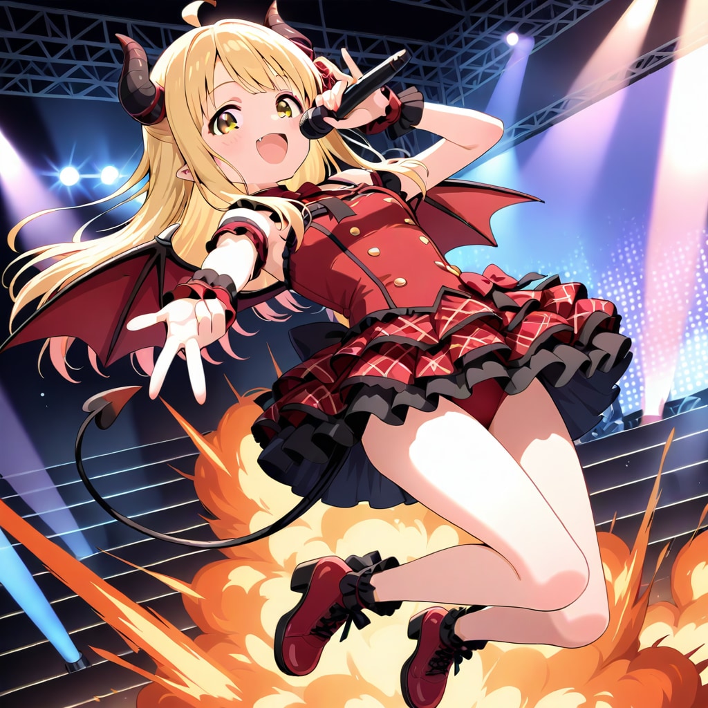 harpyでライブパフォーマンス悪魔っ子251208