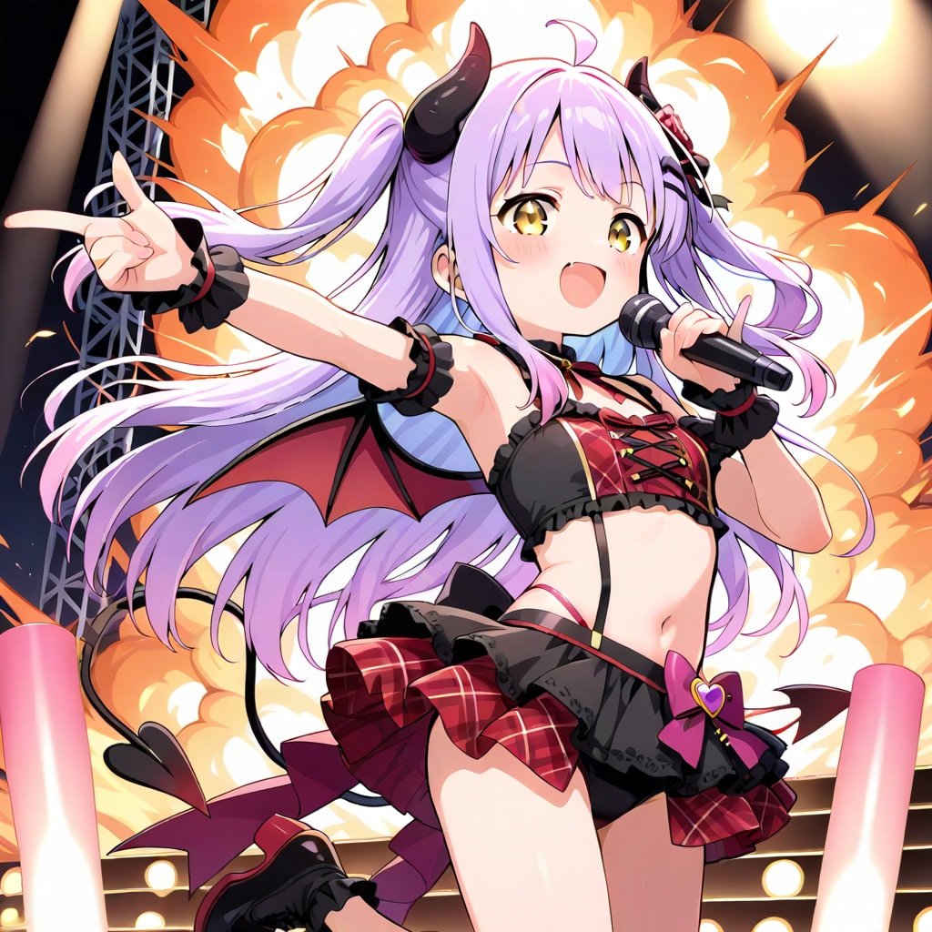 harpyでライブパフォーマンス悪魔っ子251208