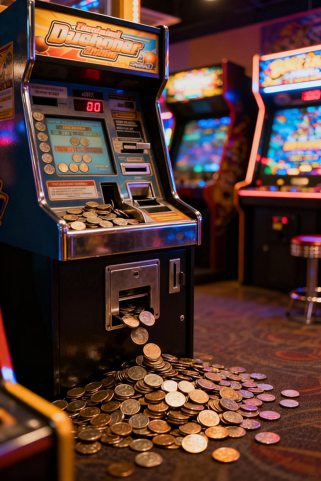 メダルゲーム、ジャックポット