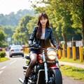 バイク女子 2枚目