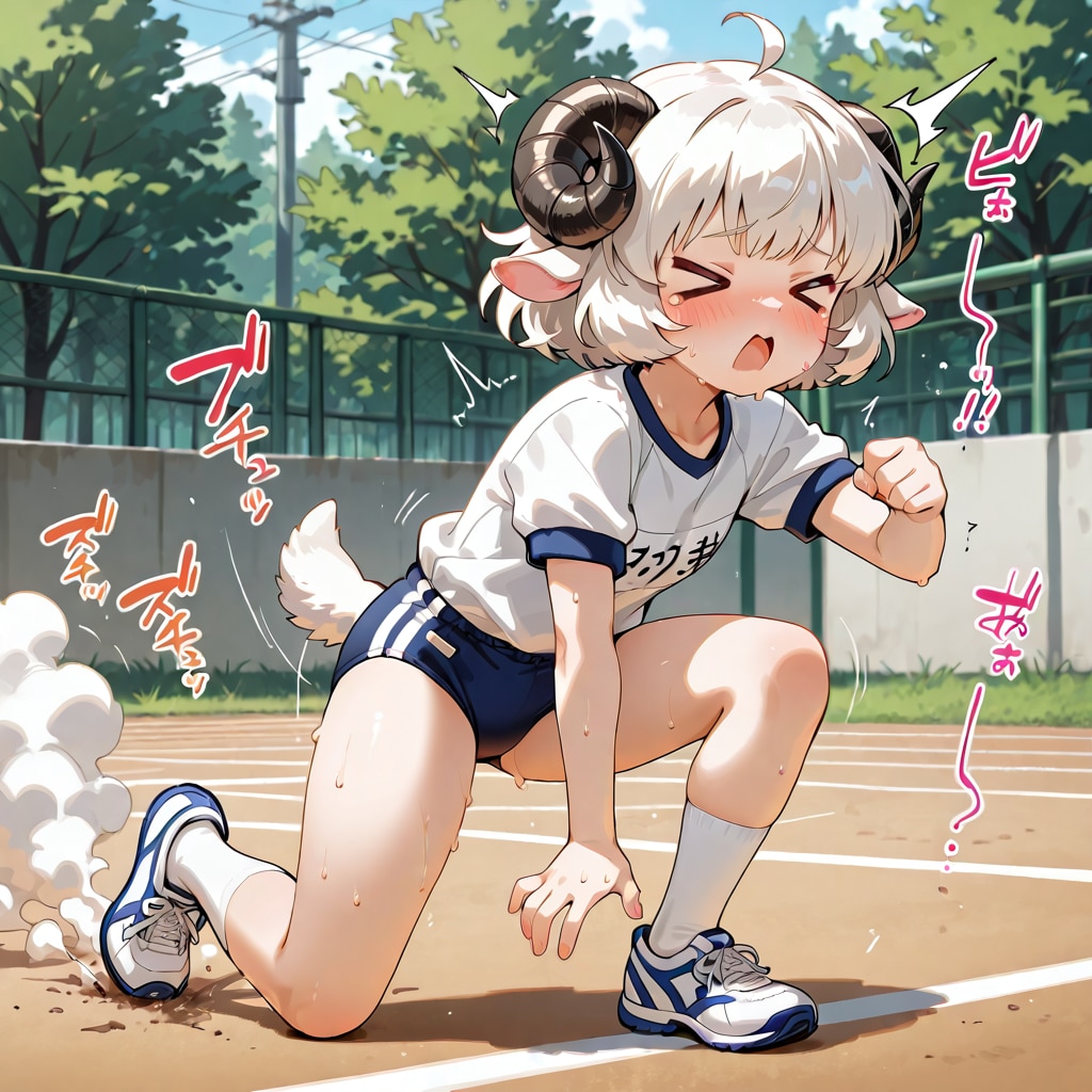 運動会は苦手ですぅ～😭