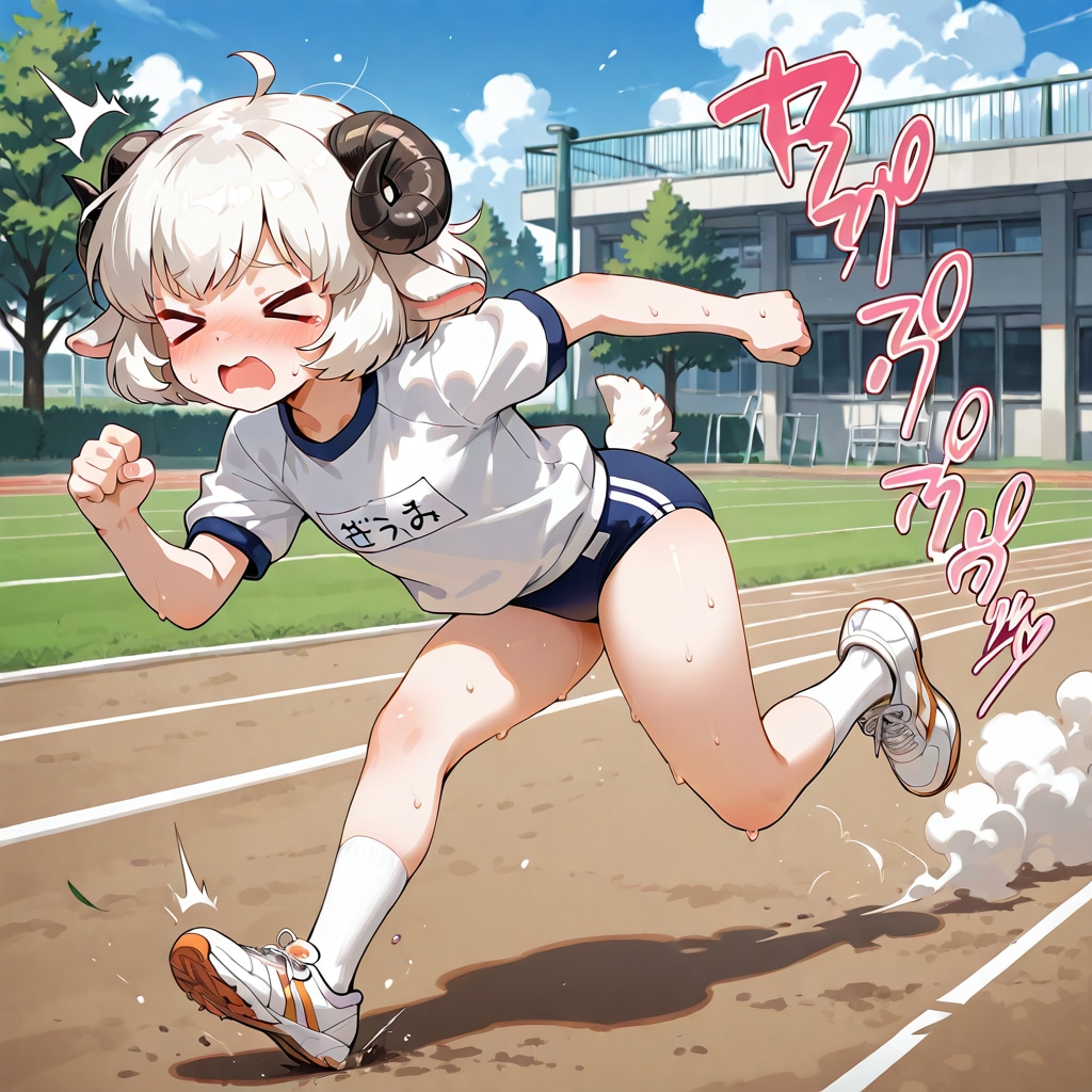 運動会は苦手ですぅ～😭