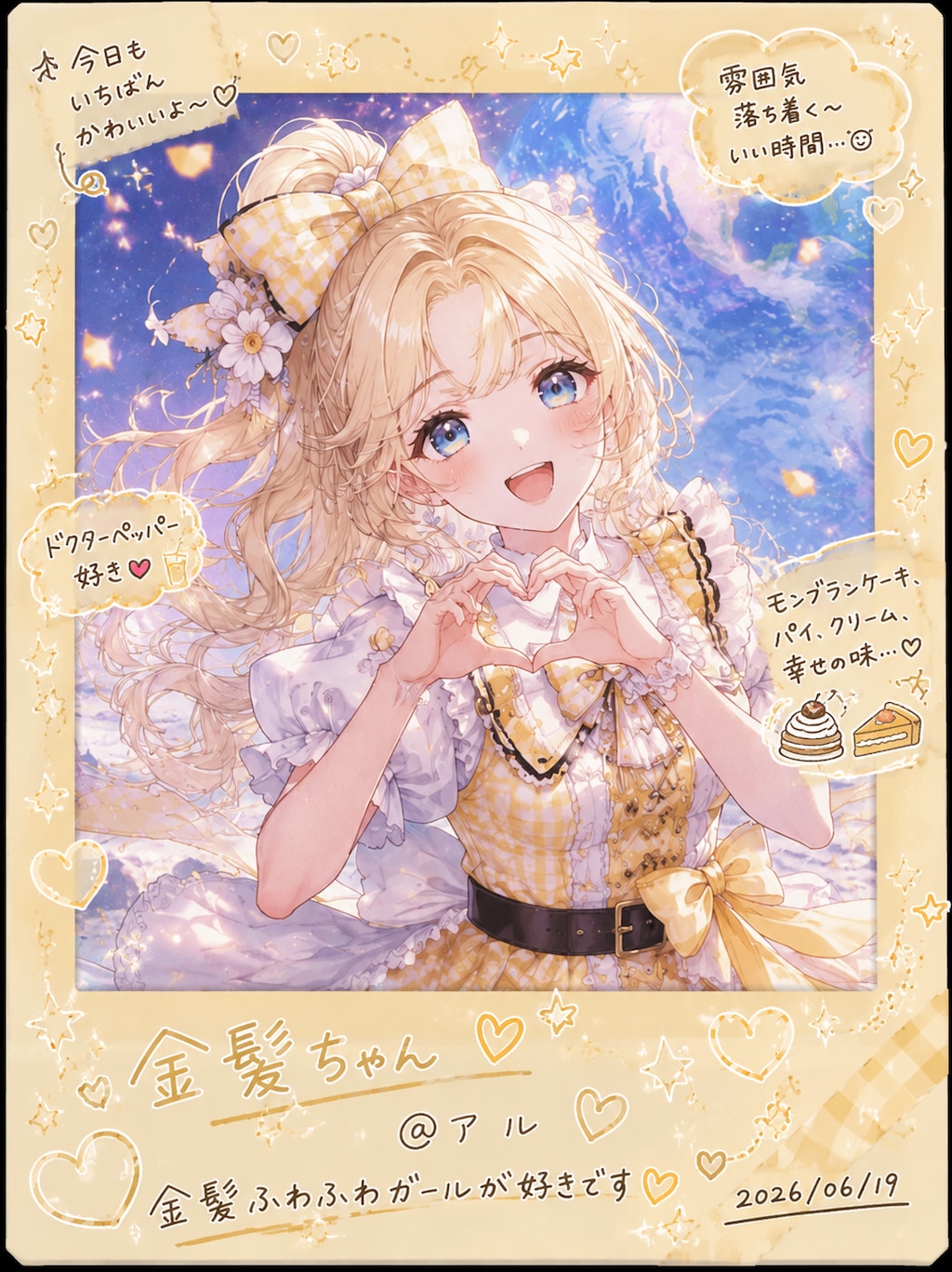 金髪ちゃん💛（ア ル)