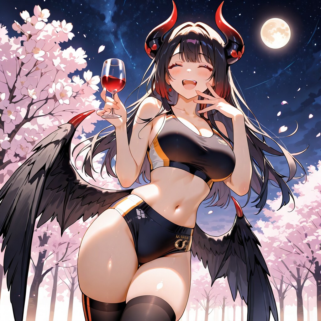 春のデビルさん