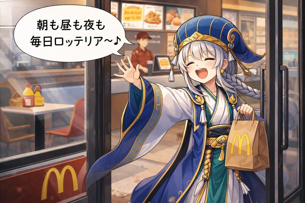 ハンバーガー屋の販売促進