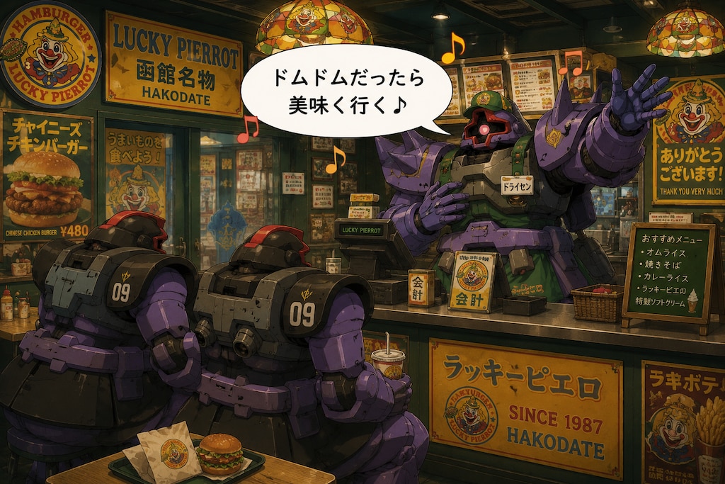 ハンバーガー屋の販売促進