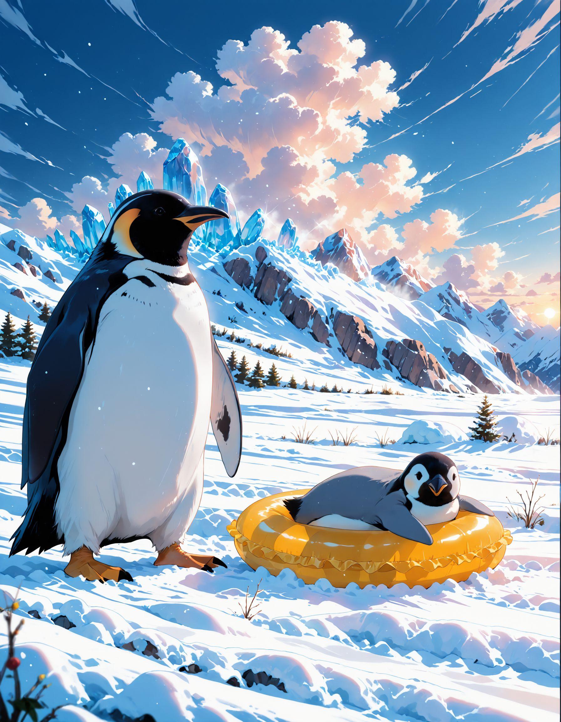 オレも、お前も！ペンギンだ！ | の人気AIイラスト・グラビア