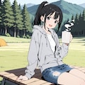 キャンプに来たよ 3枚目