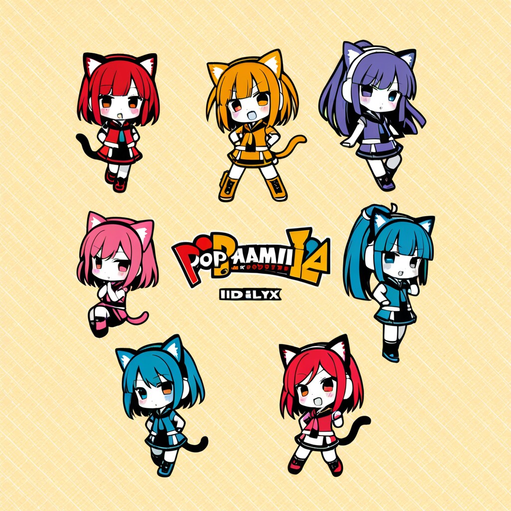 ネコミミポップ2 | の人気AIイラスト・グラビア