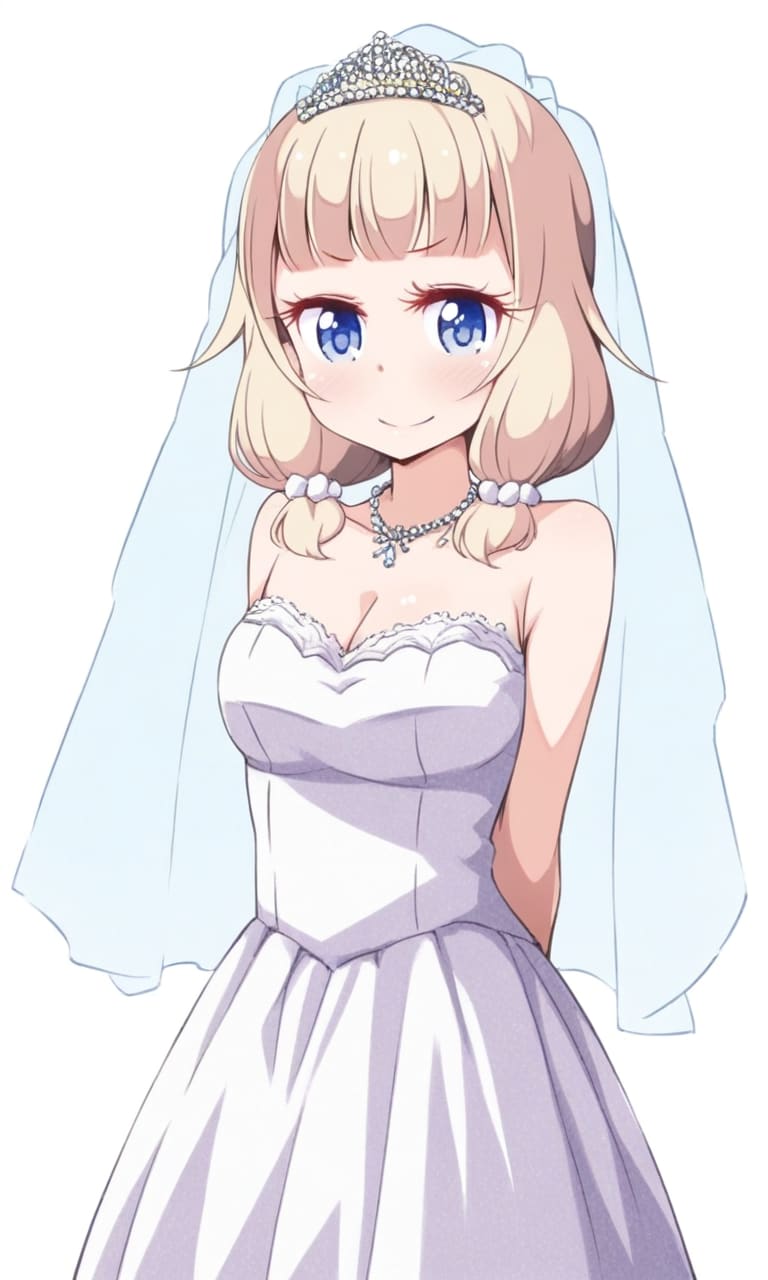 桜ねね ウエディングドレス
