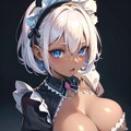 メイドちゃん、ちびキャラ化解除 2枚目