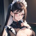 メイドちゃん、ちびキャラ化解除 3枚目