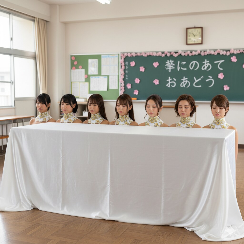 季節外れの卒業式