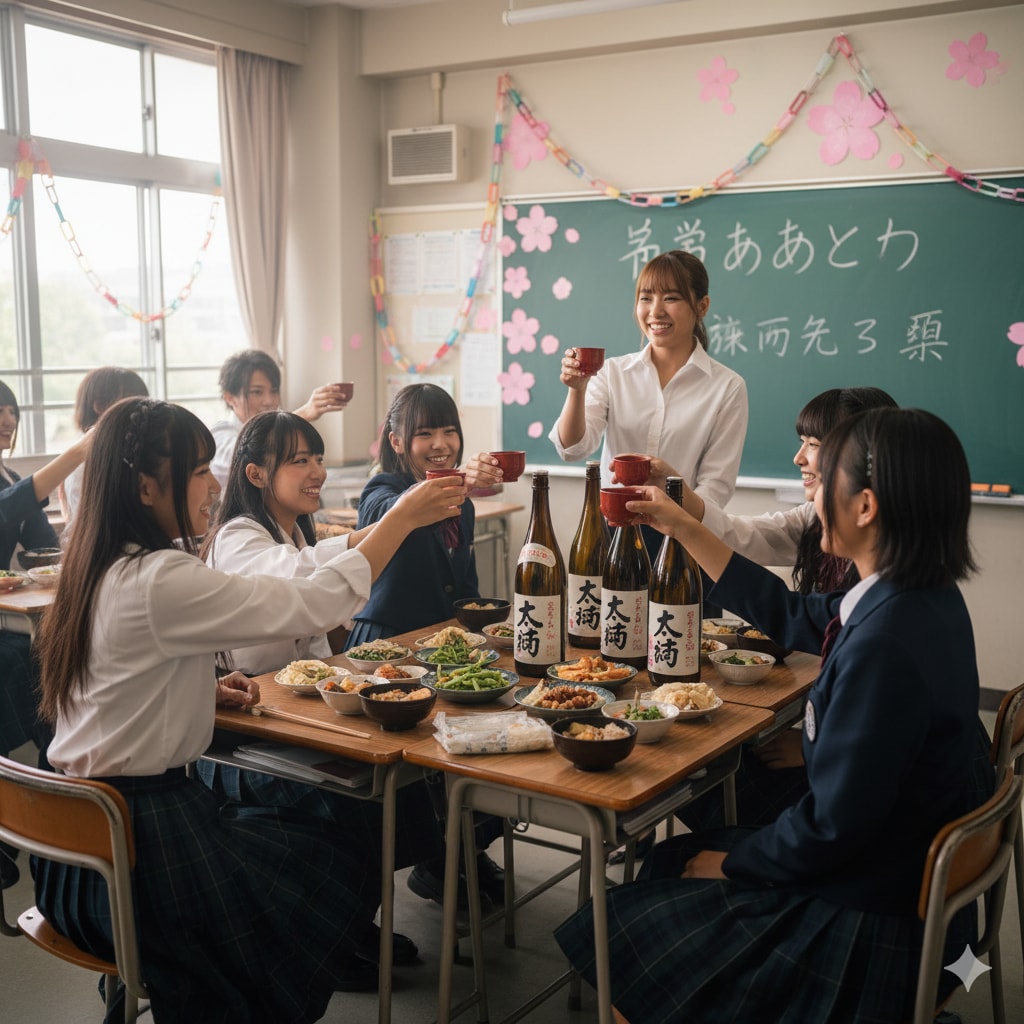 季節外れの卒業式