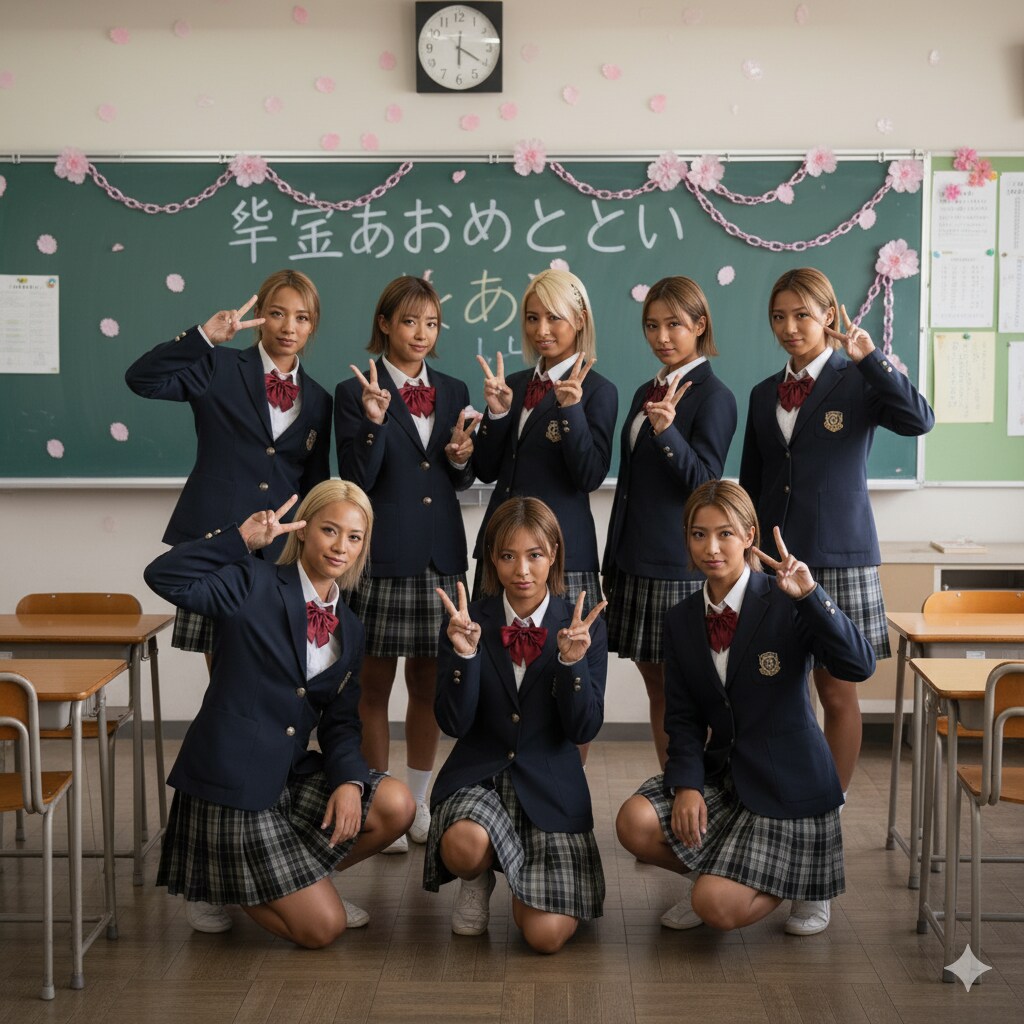 季節外れの卒業式