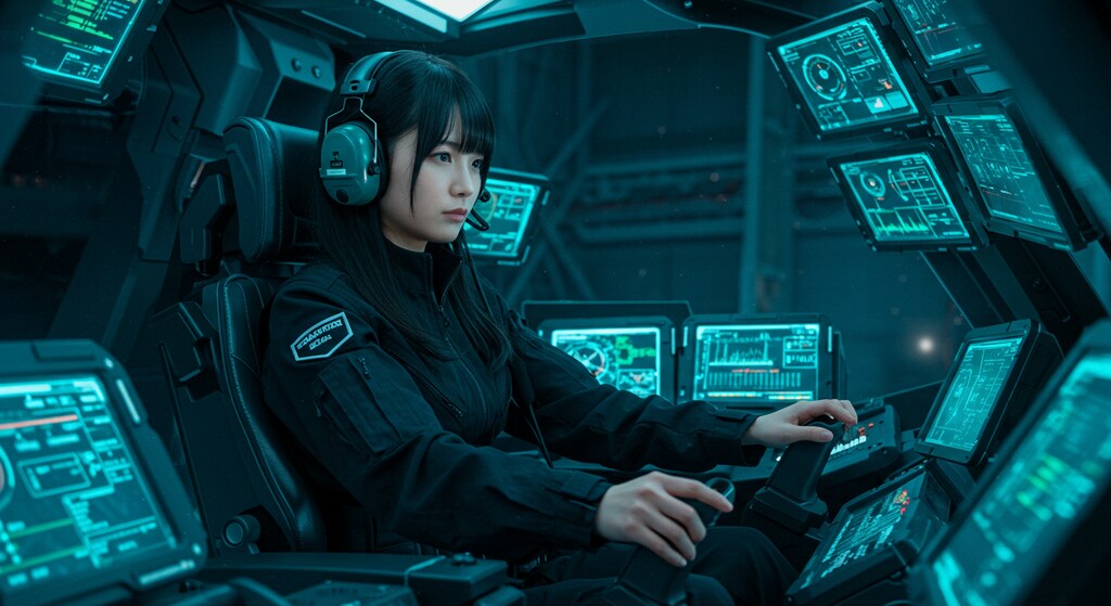 ［字入答え］巨大ロボット操縦