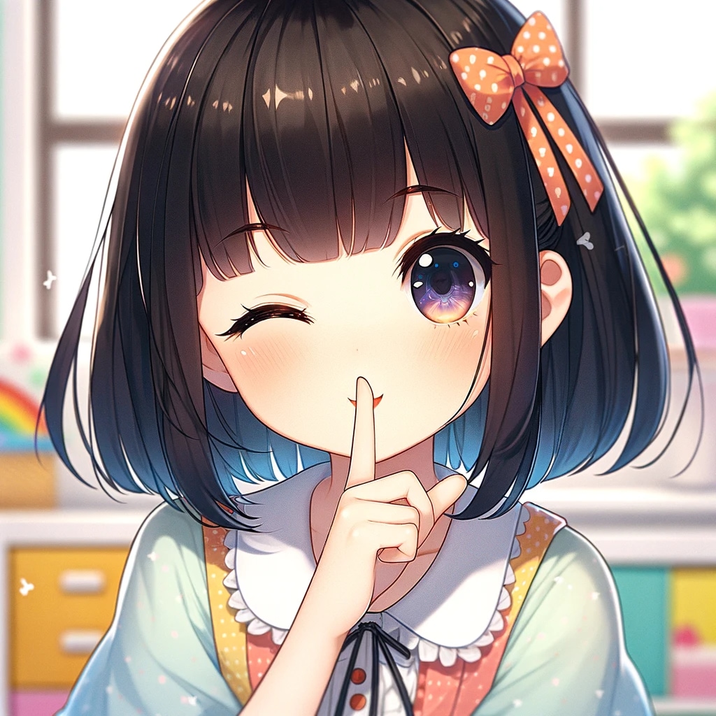 ナイショだよ♪