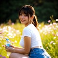 朝から水撒き 4枚目