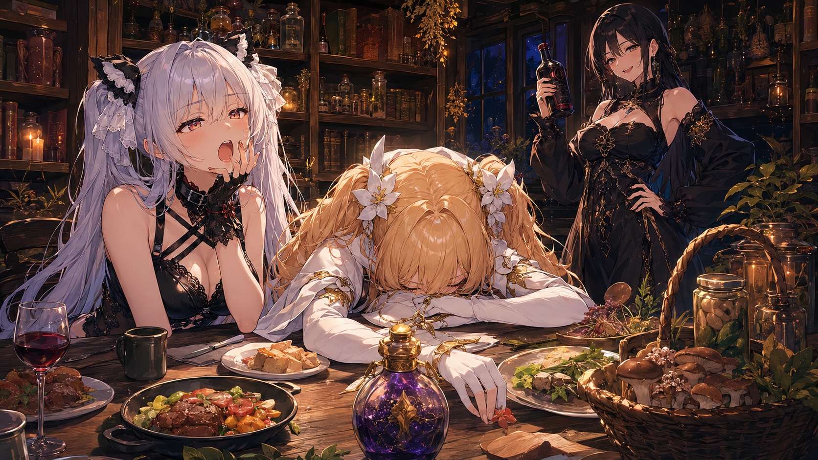 魔女の家で