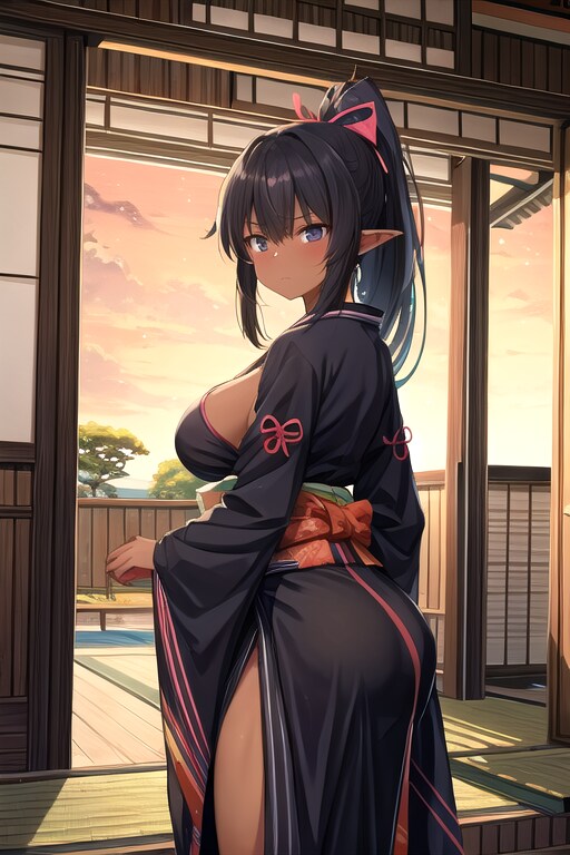 和服美人