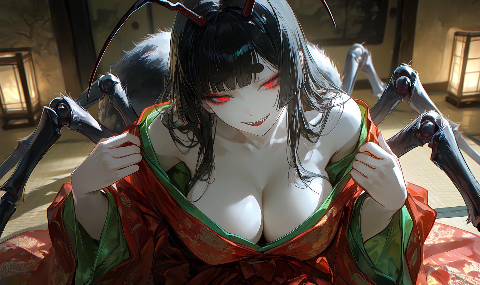 蜘蛛姫の誘惑