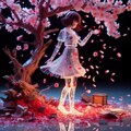 桜・少女・アクリルパーツ 7枚目