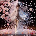 桜・少女・アクリルパーツ 8枚目
