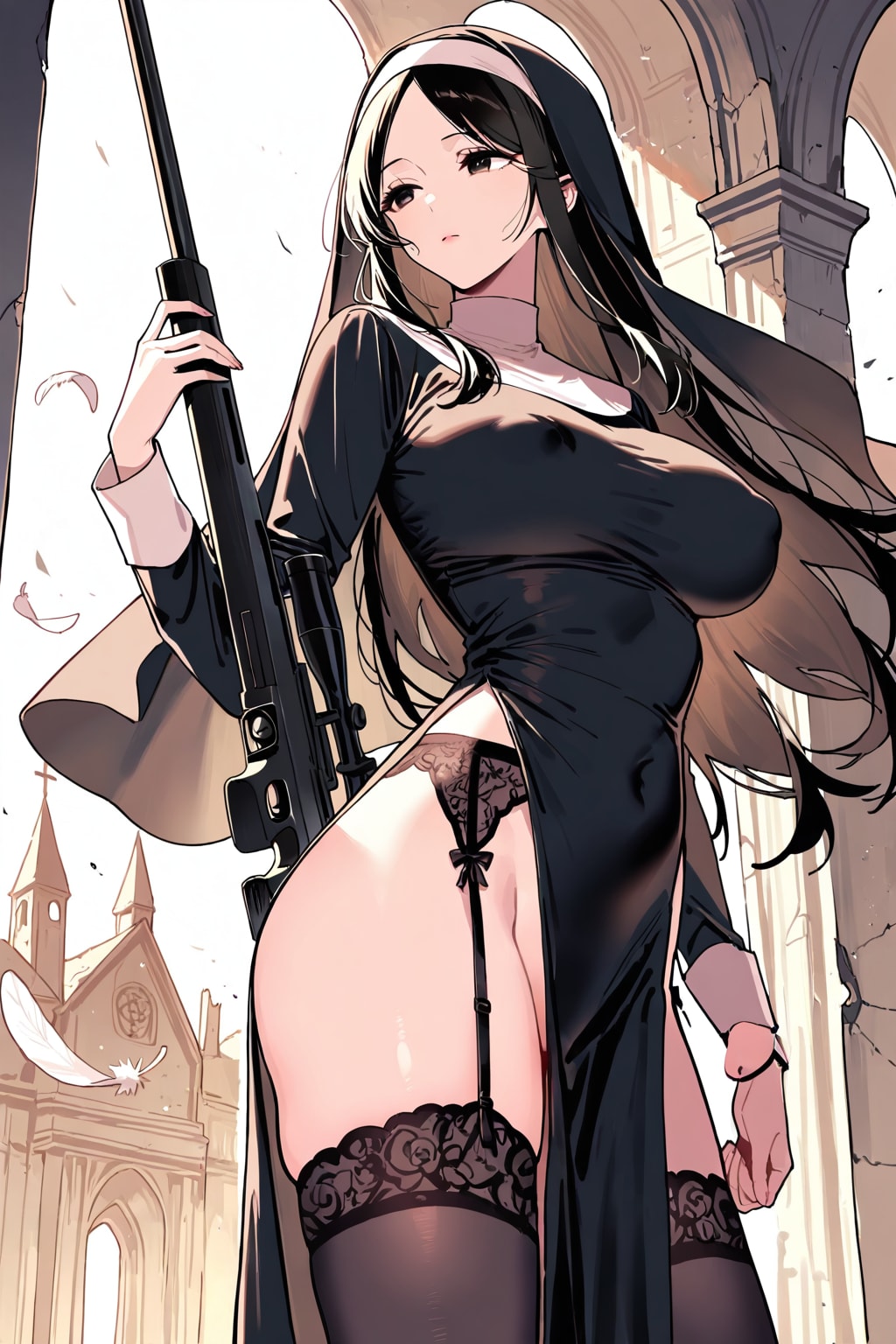 前垂れシスター