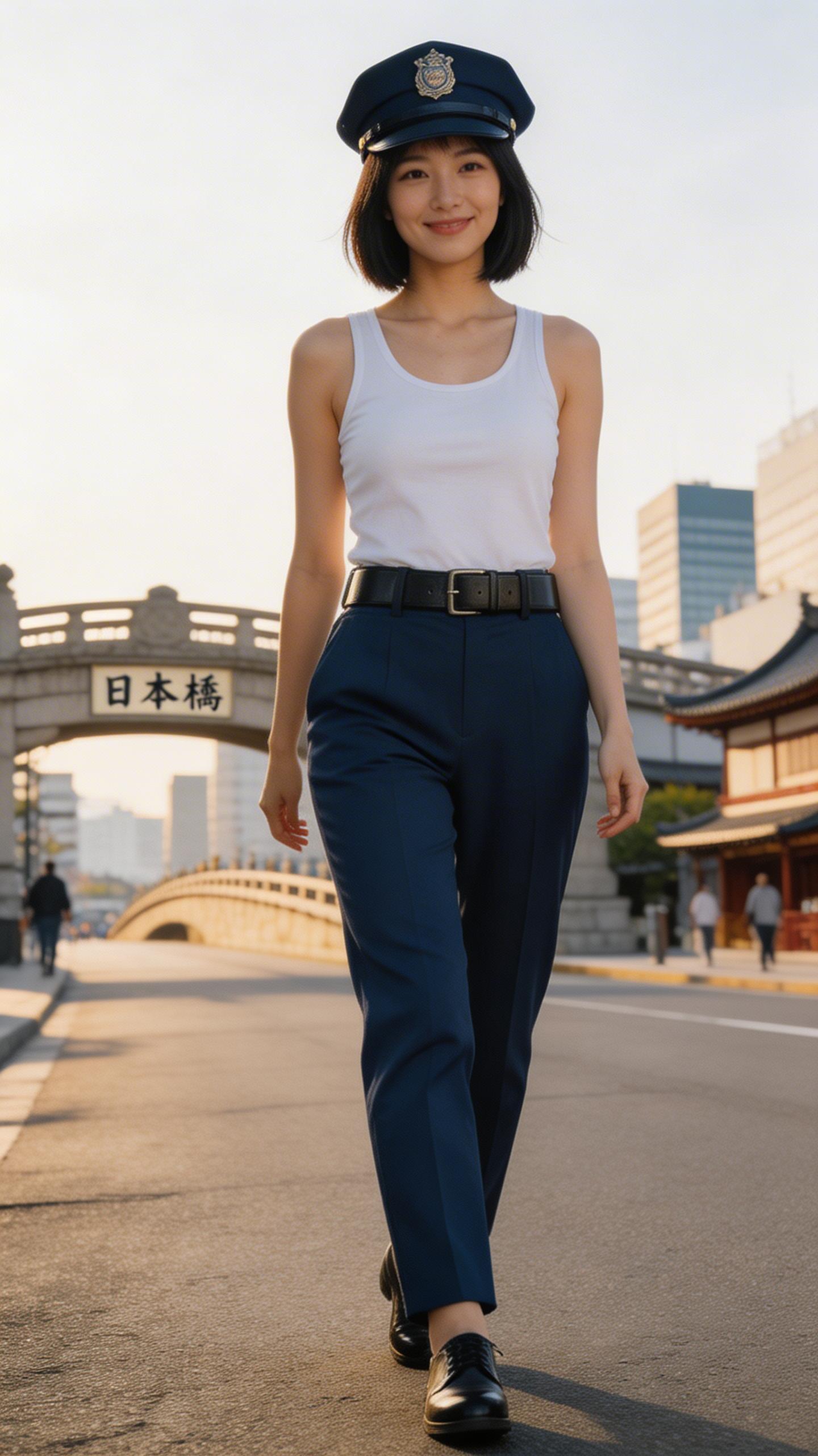 かっこかわいい婦警佐久間夏綺の日本橋パトロール