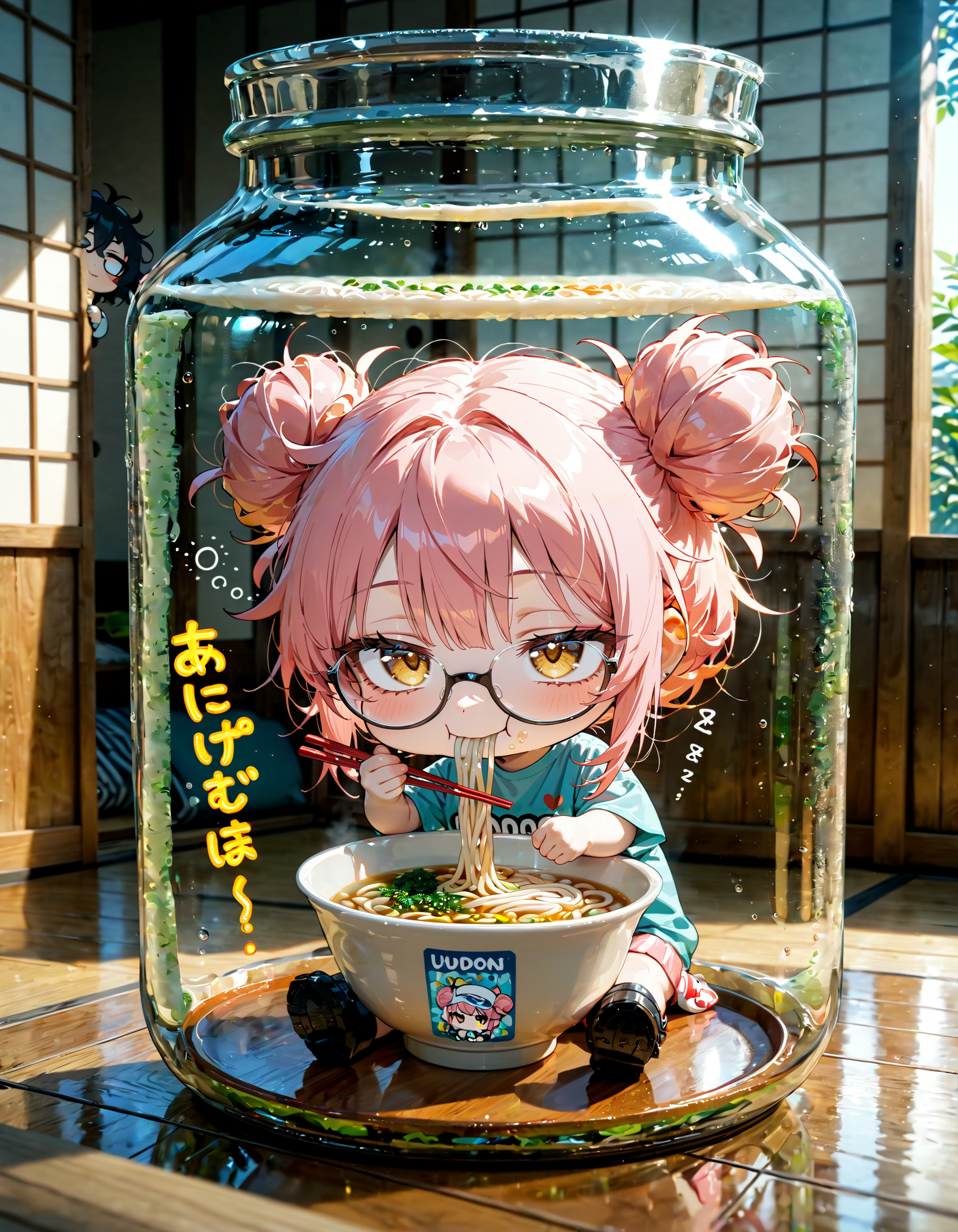 今日は何の日？　うどんの日 | の人気AIイラスト・グラビア