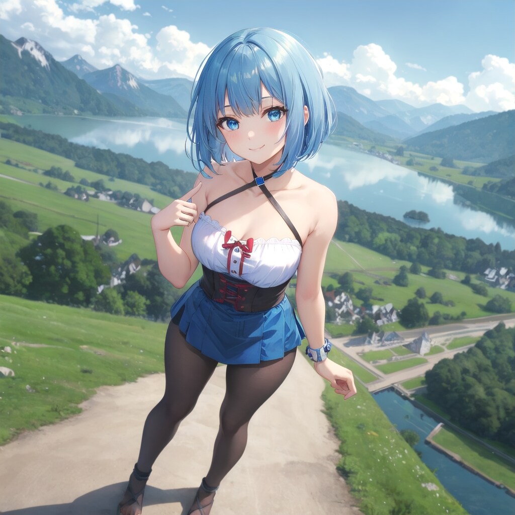 スイス民族衣装を着てみた