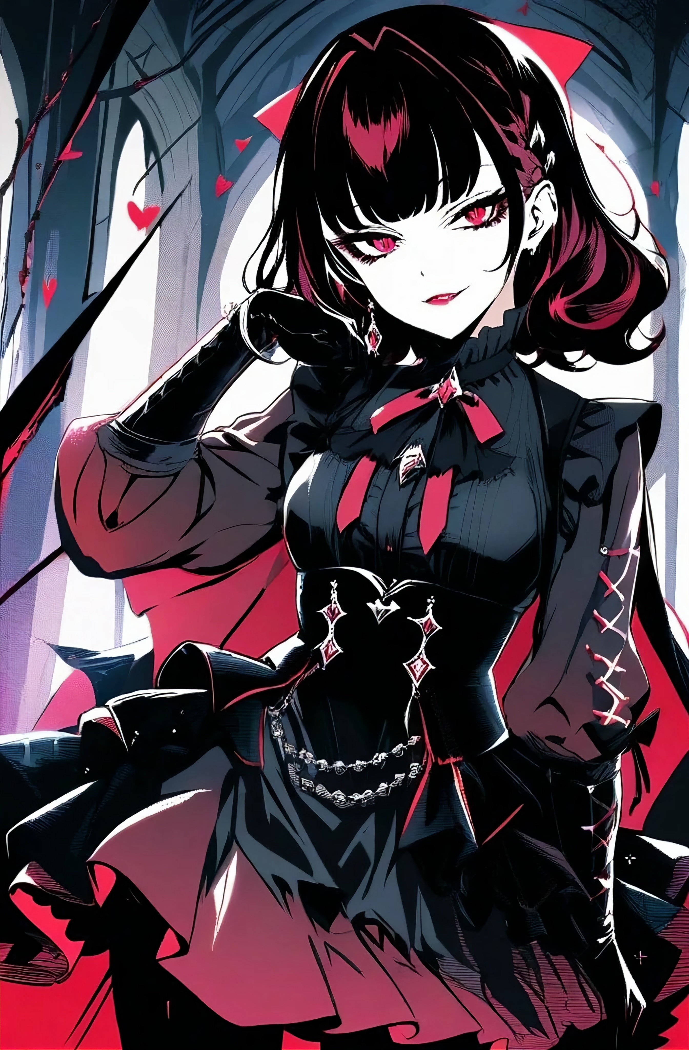 闇潜む吸血姫の末裔 | の人気AIイラスト・グラビア