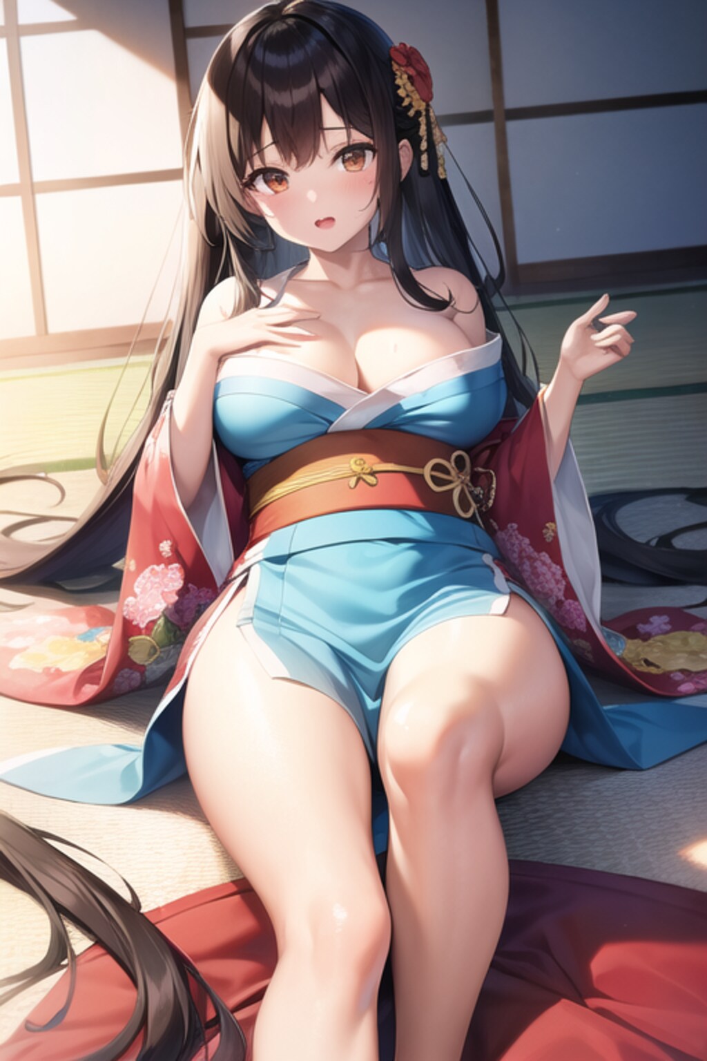 浴衣美人さん