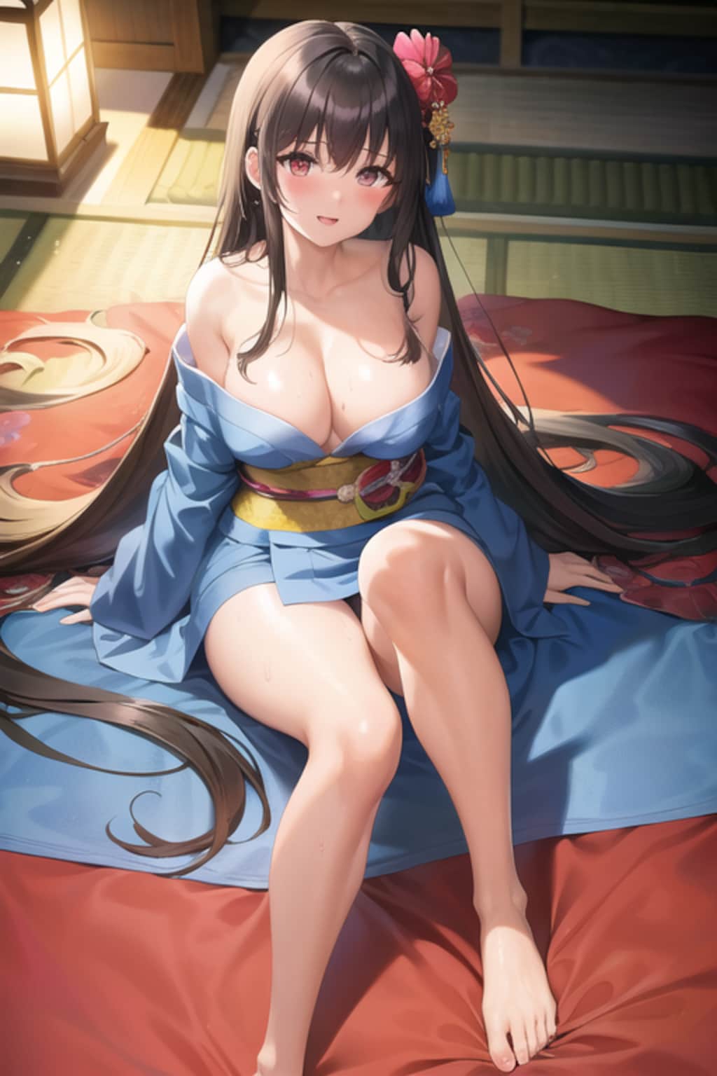 浴衣美人さん