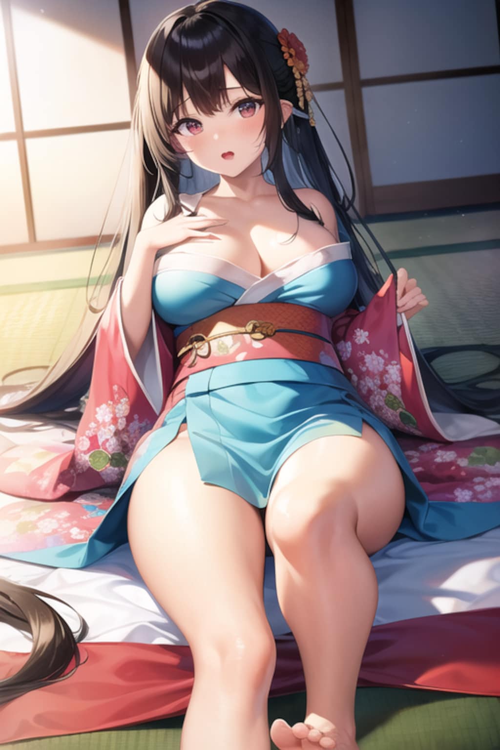 浴衣美人さん