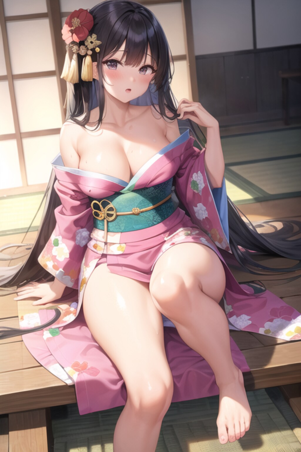 浴衣美人さん