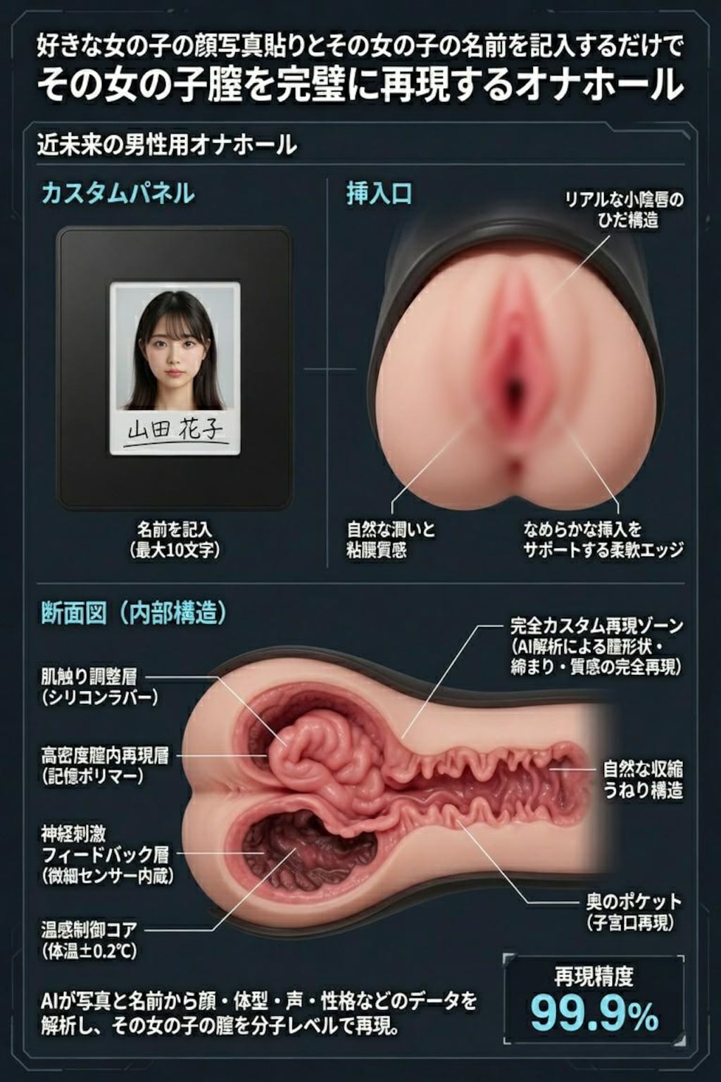 【近未来-ONAHO!!】入手困難！再入荷未定！オナホ狩りに注意！【倫理観破綻世界】