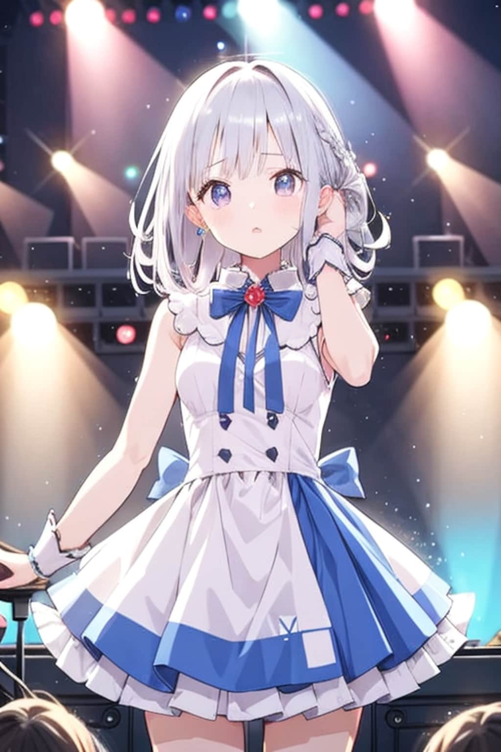 スポットライトを浴びて