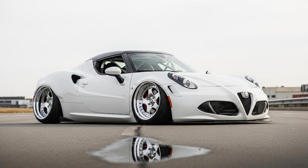 アルファロメオスパイダーのドリ車